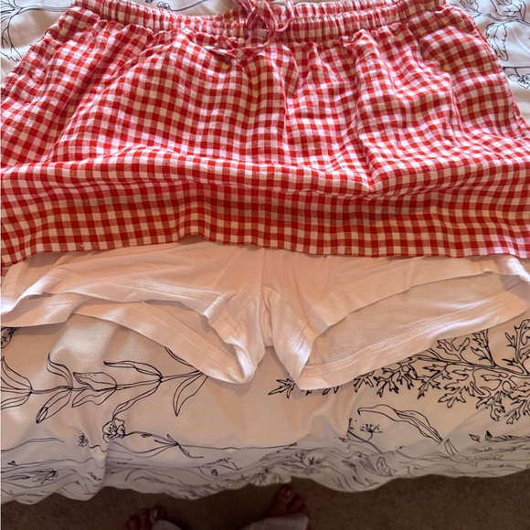 C&C California Red Checkered Skater Skirt - Picture 6 of 8